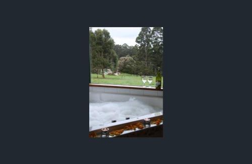 North Walpole House | #3 Walpole Wilderness Resort chalet. Spa + forest!