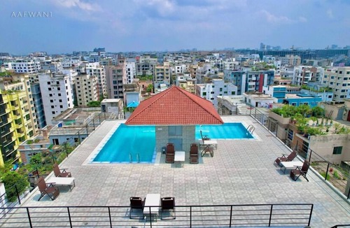 Basundhara Residential Area Apartment | 350sqft 5 Apartment Pool Gym & Movie