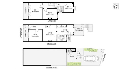 Paddington Apartment | 5BR Paddington Home w Private Parking and Studio