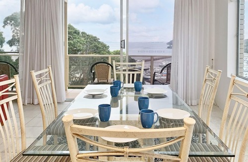 Nelson Bay Apartment | A top floor unit with panoramic views over the marina