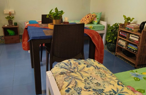 Sualkuchi House | Aaira Farmstays-Garden with a pool.It has 2 cosy rooms,Art studio & nursery.