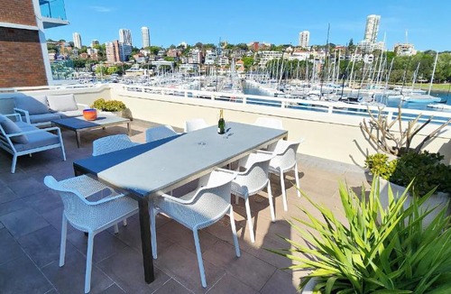 Elizabeth Bay Apartment | Absolute Waterfront with Oversized Private Terrace