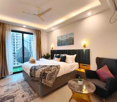 Mohangarh Apartment | Arth Studios, Omaxe Hazratganj Gomti Nagar Ext
