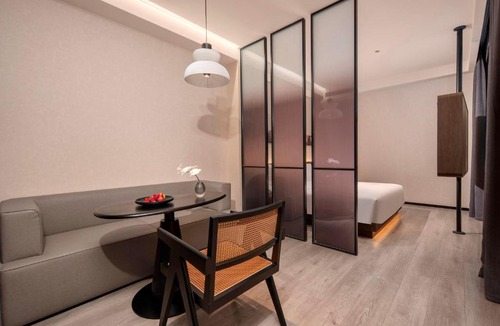 North Chaoyang Hotel | Atour Hotel Beijing Bird's Nest West Huixin Street North Exit Subway Station