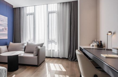 Laicheng District Hotel | Atour Hotel Jinan Laiwu
