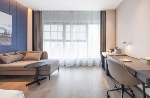 Meishan Hotel | Atour Hotel Meishan Pengshan North Railway Station