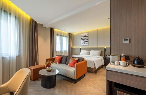 Shanghai Hotel | Atour Hotel Shanghai Wujiaochang West Yingao Road Station