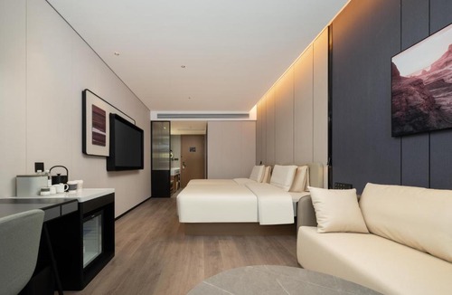 Longgang Hotel | Atour Hotel Shenzhen Pingshan High-Speed Rail Station Liulian