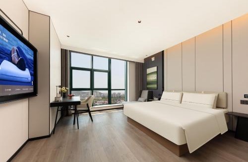 Wuzhong Hotel | Atour Hotel Suzhou Mudu Ancient Town Xukou Metro Station