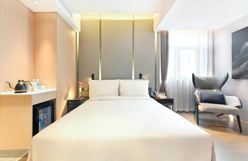 Wuqing Qu Hotel | Atour Hotel Tianjin Wuqing Railway Station Florentia Village