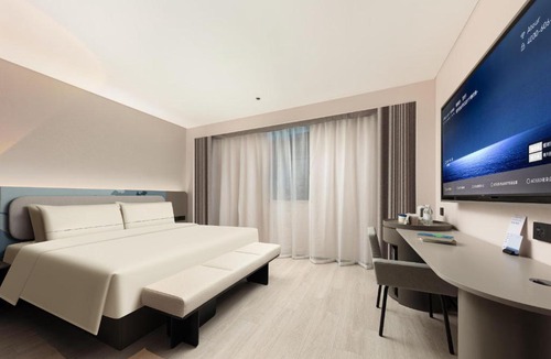 Songjiang Hotel | Atour Light Hotel Shanghai Songjiang Jiuting Street