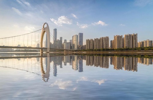 Haizhu Apartment | BangTai International Aparthotel-3min walk to Line 8 Modiesha Subway STN-20min to Pazhou Exhibition Center