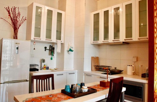 Shuangjing Apartment | Beijing CDB Area - Cozy studio Apt with two Queen size beds