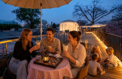 Xicheng Hotel | Beijing Templeside Courtyard Hotel 丨 3 metros to the Square丨Free laundry, personalized services large terrace