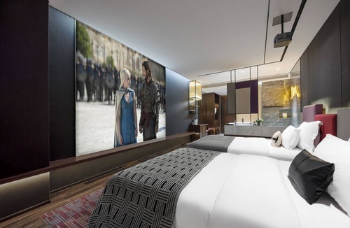 Gaoxin Hotel | Beso Black Vinyl Fragment Hotel
