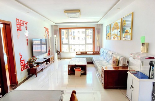 Huangdao Apartment | Blessed Family Seaview Apartment 1601