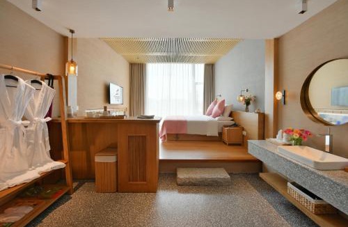 Huishan District Hotel | Blossom House Wuxi Yangshan Huajiantang - Peach