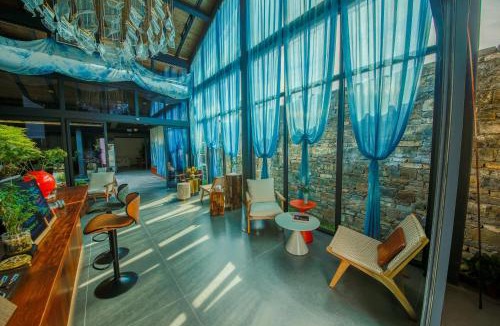 Huizhou District House | Blue House X Space 丨 Intangible Cultural Heritage Blue Dyeing 丨 Coffee Hostel