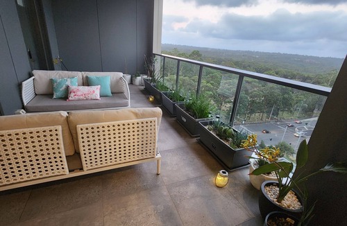 North Ryde Apartment | Centrale Metro Penthouse Views Parking