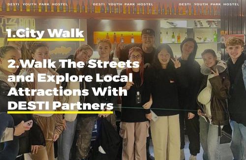 Kai Fu Hostel | Changsha Desti Youth Park Hostel Wuyi Square-24H Reception&Cafe& Bar& Luggage Storage& Large Public Area
