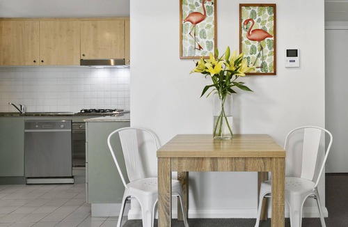 Chatswood Apartment | Chatswood- HELP1 Help Street - Stylish 1BR with Balcony Pool Views Near Chatswood Station