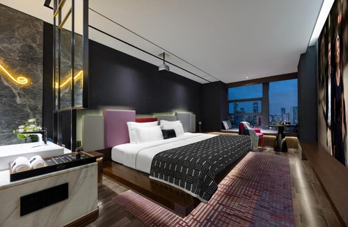 Chengdu City Centre Hotel | Chengdu Beso Vinyl Fragment Hotel