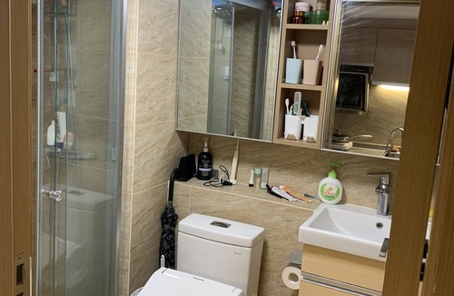 Jiading Apartment | Chic 2-bedroom apartment with AC, WiFi in vibrant Shanghai