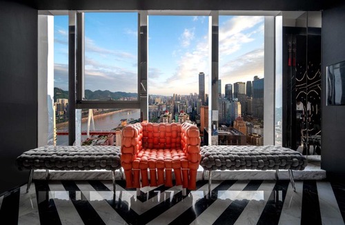 Yuzhong Hotel | Chongqing Jiefangbei Hongyadong BERKIN High altitude River View Hotel