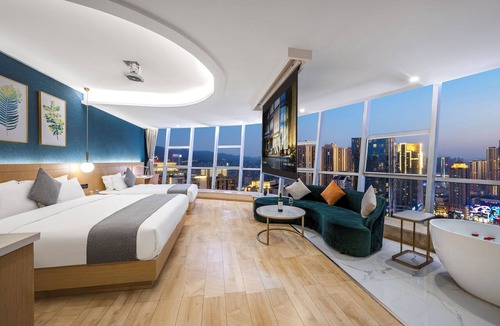 Yuzhong Hotel | Chongqing Meishu Tianqing Skyview Hotel