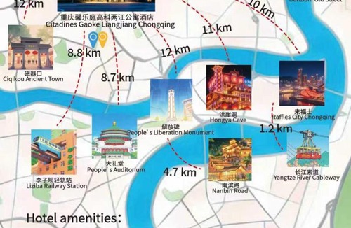 Chongqing Apartment | Citadines Gaoke Liangjiang Chongqing