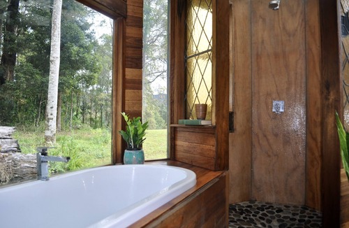 Coffee Camp Cabin | Coffee Grounds - The Bus