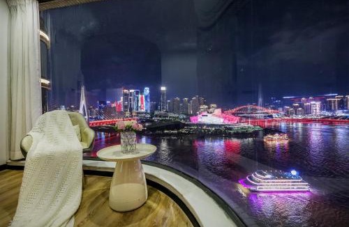 Yuzhong Apartment | Deptour River Merge Panorama Grand Suite -Chaotianmen & Hongya Cave