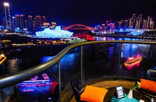 Yuzhong Apartment | Deptour River Merge Panorama Grand Suite -Chaotianmen & Hongya Cave