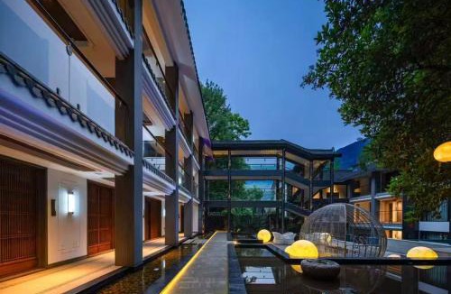 Wucheng District Hotel | Dongtian Fudi Private Hot Spring Resort