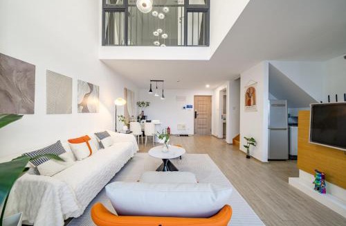 Haidian Island Apartment | Dreamscape villa xiaozhu loft apartment 100 meters to the coast