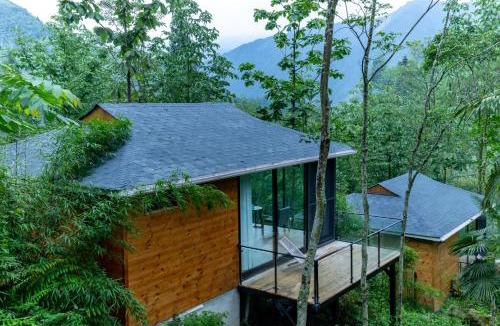 Dujiangyan Hotel | Dujiangyan Lucky Wild Mountain Forest Luxury Homestay