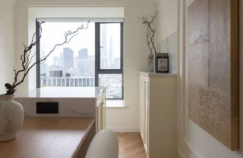 Huangpu Apartment | Eastern Hub - Family Apartment with Shanghai Tower View, AC&Heating, near Subway