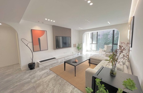 Jing'an Apartment | Easternhub- Shanghai Jing'an Temple, Sunny Capital, Deluxe 3-BR Apartment