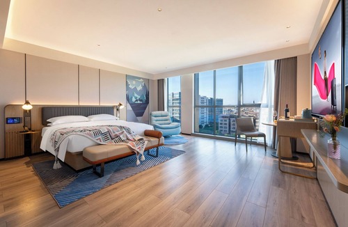 Huadu Hotel | Echarm Hotel Guangzhou Baiyun Airport Flagship Store-Free airport shuttle