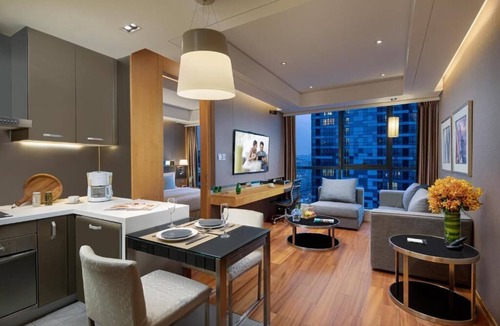 Dongzhimen Apartment | Executive 1-Bedroom Apartment Near Dongzhimen Station Beijing
