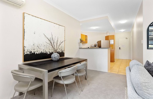 East Perth Apartment | Executive Elegance: Stylish 1BR Suite on Hay St
