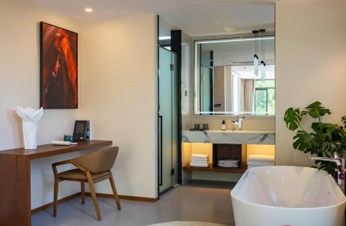 Huangshan Hotel | Floral Lux Hotel Huangshan Mountain View Terrace B&B, Tangkou Nandamen Branch