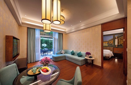 Miaolingjiuwei Hotel | Goodview Hot Spring Hotel Tangxia