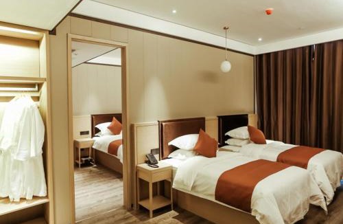 Lanshan District Hotel | GYA hotel Linyi Lanshan Hailian International Plaza