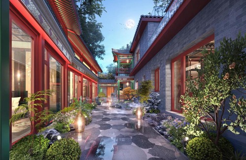 Dongzhimen Hotel | Happy Dragon Imperial Garden Courtyard Beijing Forbidden City Newly renovated Fluent English speaking