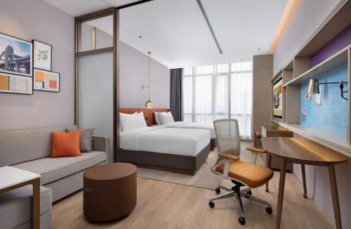 Wanbailin Qu Hotel | Home2 Suite by Hilton Taiyuan Yingze Street