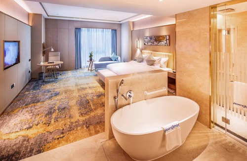 Yanjiang District Hotel | Howard Johnson New District Plaza Ziyang