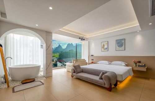 Yangshuo Hotel | Jiheshan residential accommodation Yulong River Yangshuo
