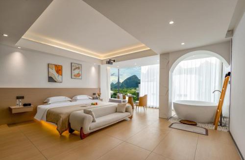 Yangshuo Hotel | Jiheshan residential accommodation Yulong River Yangshuo