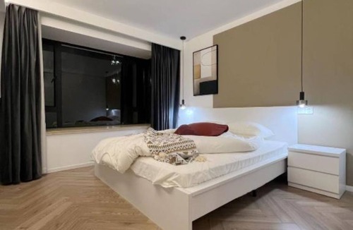 Jing'an Apartment | Jing'an Temple Nanjing West Road Central air conditioning + floor heating